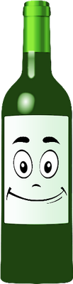 vin - boisson - alimentation - smiley émoticône émoji cartoon clipart illustration - artémotic