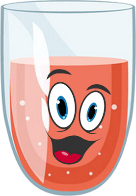 jus de fruits - boisson - alimentation - smiley émoticône émoji cartoon clipart illustration - artémotic