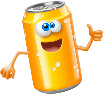 soda - boisson - alimentation - smiley émoticône émoji cartoon clipart illustration - artémotic