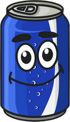 soda - boisson - alimentation - smiley émoticône émoji cartoon clipart illustration - artémotic