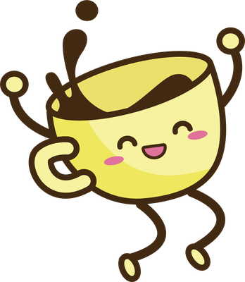 boisson chaude - boisson - alimentation - smiley émoticône émoji cartoon clipart illustration - artémotic