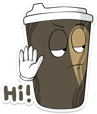 boisson chaude - boisson - alimentation - smiley émoticône émoji cartoon clipart illustration - artémotic
