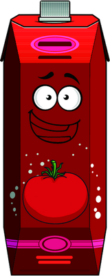 jus de fruits - boisson - alimentation - smiley émoticône émoji cartoon clipart illustration - artémotic