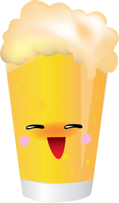 bière - boisson - alimentation - smiley émoticône émoji cartoon clipart illustration - artémotic