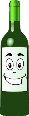 vin - boisson - alimentation - smiley émoticône émoji cartoon clipart illustration - artémotic