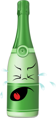 vin - boisson - alimentation - smiley émoticône émoji cartoon clipart illustration - artémotic