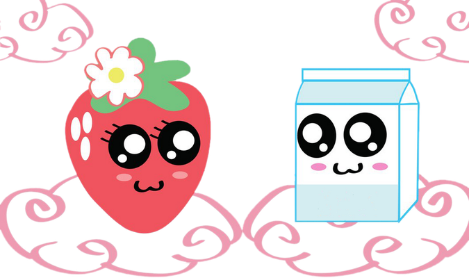 lait - boisson - alimentation - smiley émoticône émoji cartoon clipart illustration - artémotic