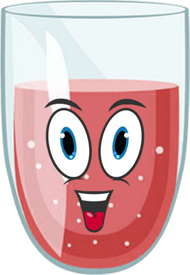 jus de fruits - boisson - alimentation - smiley émoticône émoji cartoon clipart illustration - artémotic