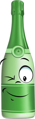 vin - boisson - alimentation - smiley émoticône émoji cartoon clipart illustration - artémotic
