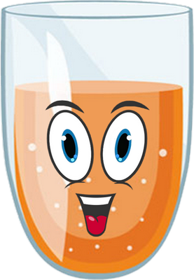 jus de fruits - boisson - alimentation - smiley émoticône émoji cartoon clipart illustration - artémotic