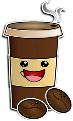 boisson chaude - boisson - alimentation - smiley émoticône émoji cartoon clipart illustration - artémotic