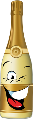 vin - boisson - alimentation - smiley émoticône émoji cartoon clipart illustration - artémotic