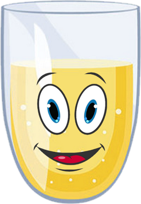 jus de fruits - boisson - alimentation - smiley émoticône émoji cartoon clipart illustration - artémotic
