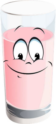 lait - boisson - alimentation - smiley émoticône émoji cartoon clipart illustration - artémotic