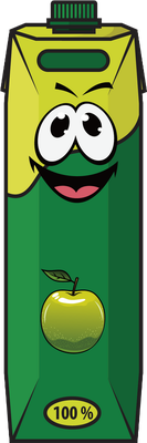 jus de fruits - boisson - alimentation - smiley émoticône émoji cartoon clipart illustration - artémotic