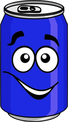 soda - boisson - alimentation - smiley émoticône émoji cartoon clipart illustration - artémotic