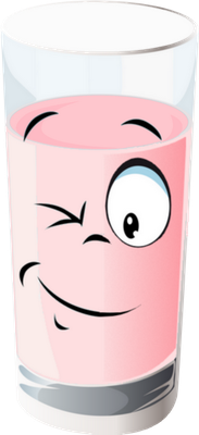 lait - boisson - alimentation - smiley émoticône émoji cartoon clipart illustration - artémotic