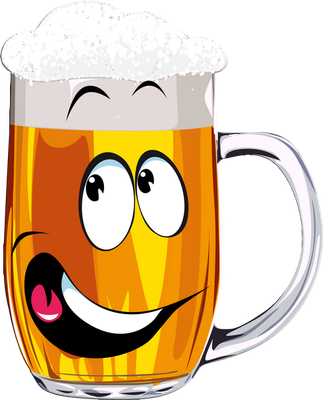 bière - boisson - alimentation - smiley émoticône émoji cartoon clipart illustration - artémotic