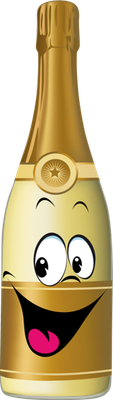 vin - boisson - alimentation - smiley émoticône émoji cartoon clipart illustration - artémotic