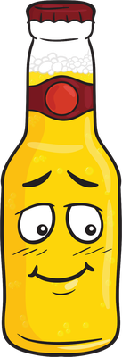 bière - boisson - alimentation - smiley émoticône émoji cartoon clipart illustration - artémotic