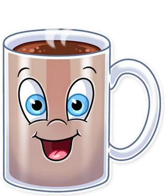 boisson chaude - boisson - alimentation - smiley émoticône émoji cartoon clipart illustration - artémotic