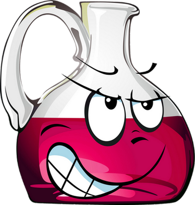 vin - boisson - alimentation - smiley émoticône émoji cartoon clipart illustration - artémotic