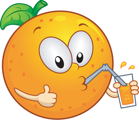 jus de fruits - boisson - alimentation - smiley émoticône émoji cartoon clipart illustration - artémotic