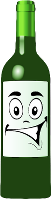 vin - boisson - alimentation - smiley émoticône émoji cartoon clipart illustration - artémotic