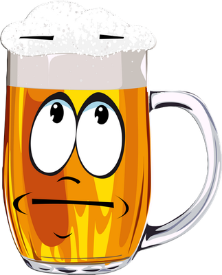 bière - boisson - alimentation - smiley émoticône émoji cartoon clipart illustration - artémotic