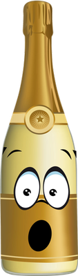 vin - boisson - alimentation - smiley émoticône émoji cartoon clipart illustration - artémotic