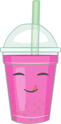 jus de fruits - boisson - alimentation - smiley émoticône émoji cartoon clipart illustration - artémotic
