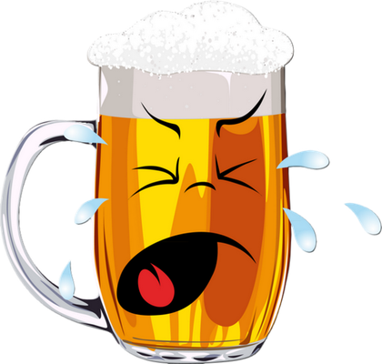 bière - boisson - alimentation - smiley émoticône émoji cartoon clipart illustration - artémotic