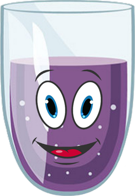 jus de fruits - boisson - alimentation - smiley émoticône émoji cartoon clipart illustration - artémotic