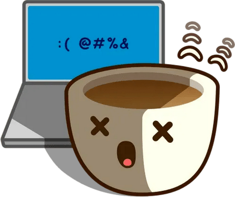 boisson chaude - boisson - alimentation - smiley émoticône émoji cartoon clipart illustration - artémotic