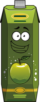 jus de fruits - boisson - alimentation - smiley émoticône émoji cartoon clipart illustration - artémotic