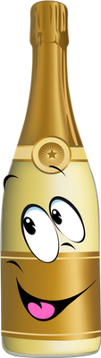 vin - boisson - alimentation - smiley émoticône émoji cartoon clipart illustration - artémotic