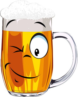 bière - boisson - alimentation - smiley émoticône émoji cartoon clipart illustration - artémotic