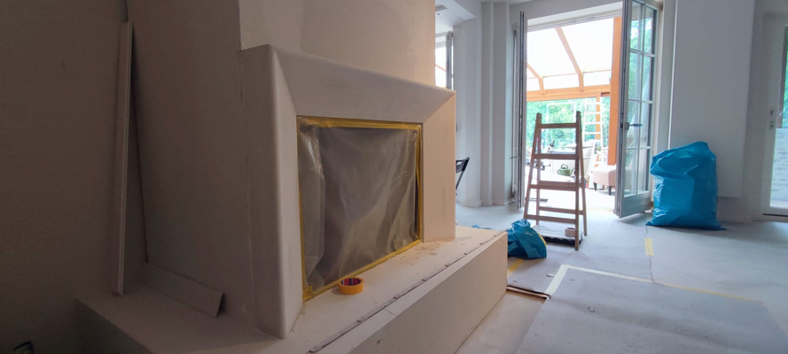 Kamin Kaminverkleidung