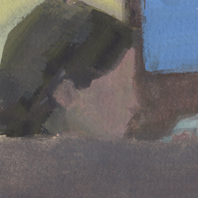 Detail. Gouache on Fabriano cold pressed 300g paper.