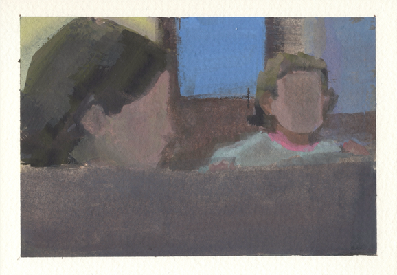 Gouache on Fabriano cold pressed 300g paper.