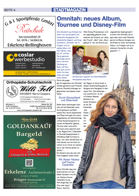 Interview Erkelenzer Stadtmagazin 2013