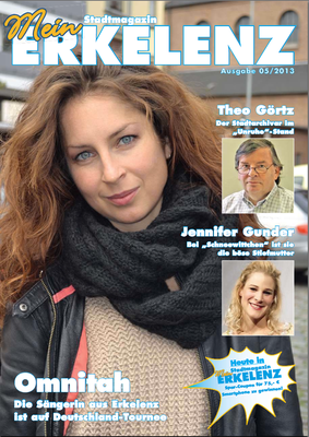 Covergirl Erkelenzer Stadtmagazin 2013