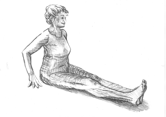 27. Dandasana