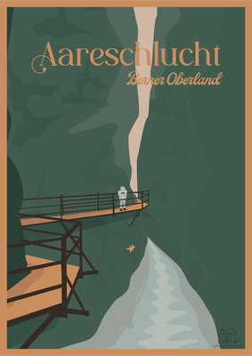 Berner Oberland: Aareschlucht