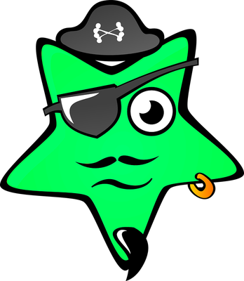 étoile - astre - environnement - smiley émoticône émoji cartoon clipart illustration - artémotic