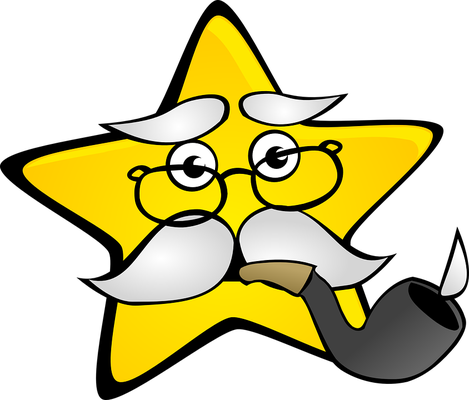 étoile - astre - environnement - smiley émoticône émoji cartoon clipart illustration - artémotic