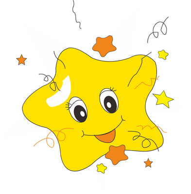 étoile - astre - environnement - smiley émoticône émoji cartoon clipart illustration - artémotic