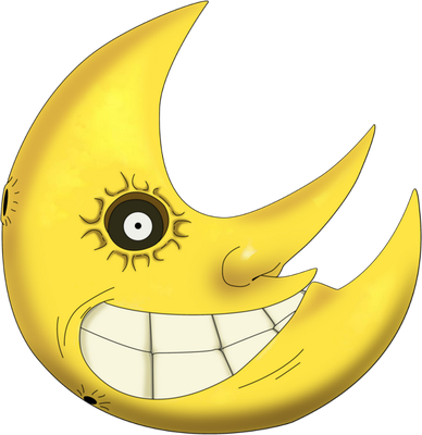 lune - astre - environnement - smiley émoticône émoji cartoon clipart illustration - artémotic