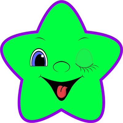 étoile - astre - environnement - smiley émoticône émoji cartoon clipart illustration - artémotic