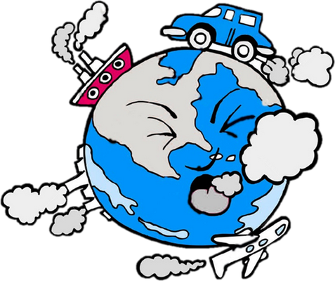 terre - astre - environnement - smiley émoticône émoji cartoon clipart illustration - artémotic